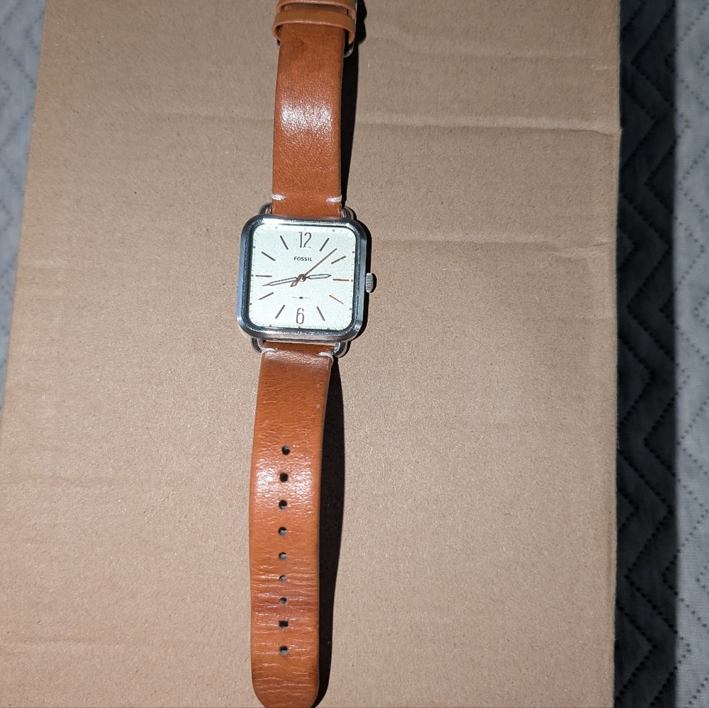 Fossil Leather Watch